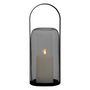 Voir la diapositive 5 : ATMOSPHERA Lanterne LED en Verre  Jako  35cm Noir