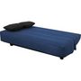 Voir la diapositive 4 : DUNLOPILLO DUNLOPILLO Banquette clic clac 2 places - Marine - ReVEUR