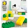 Voir la diapositive 2 : LEGO Brique rangement empilable 2 plots