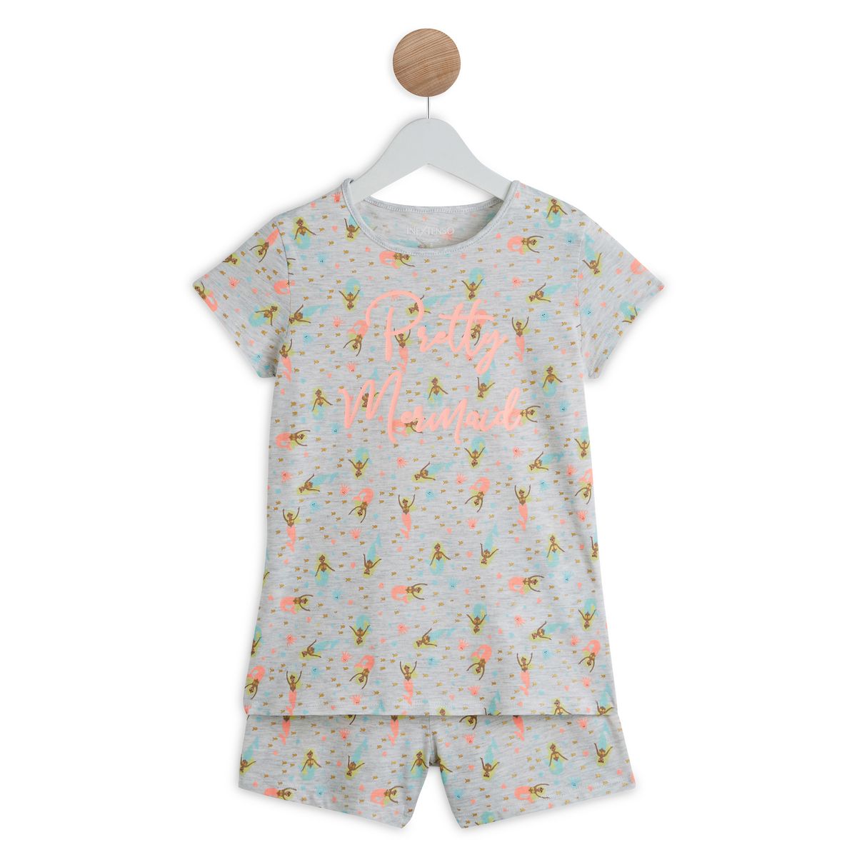INEXTENSO Pyjashort sirène fille