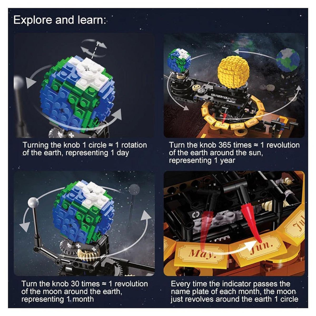 Jamara - Master - Le système solaire - 865pcs