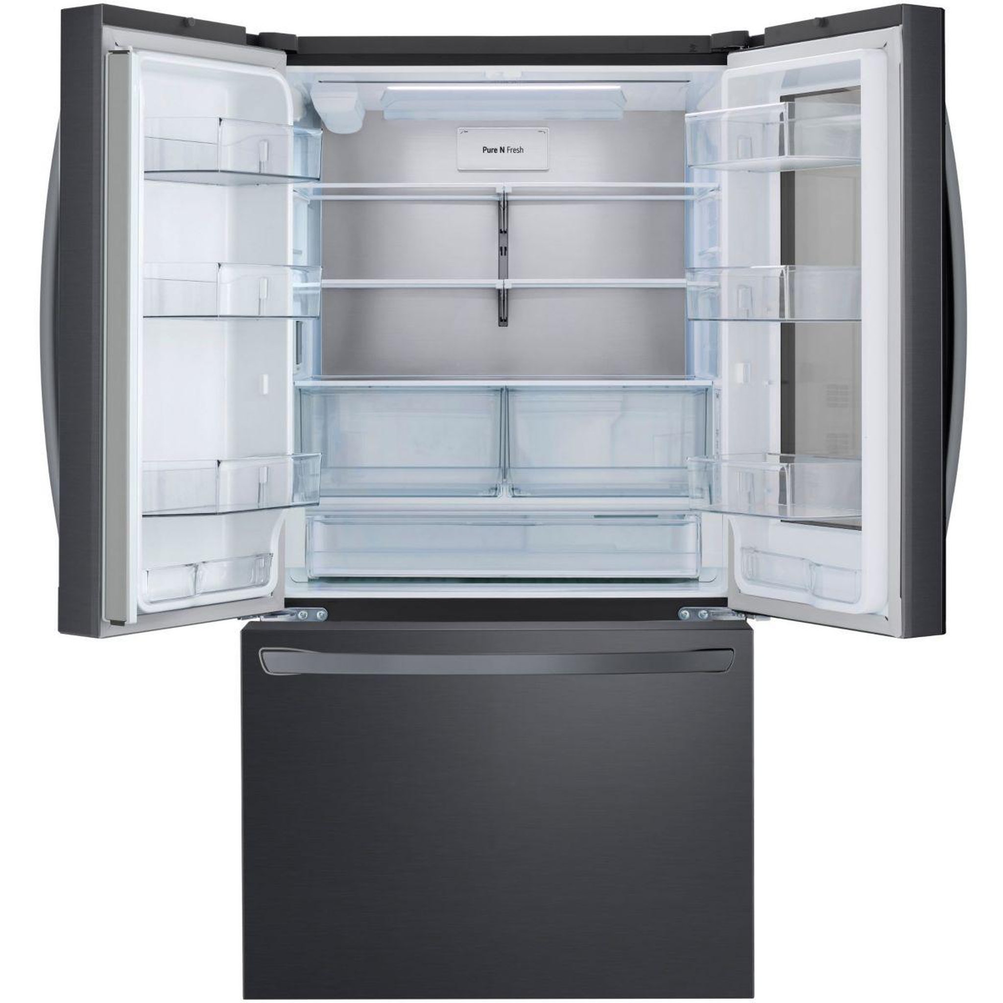 Voir la diapositive 3 : LG Réfrigérateur multi portes GMZ765SBHJ INSTAVIEW
