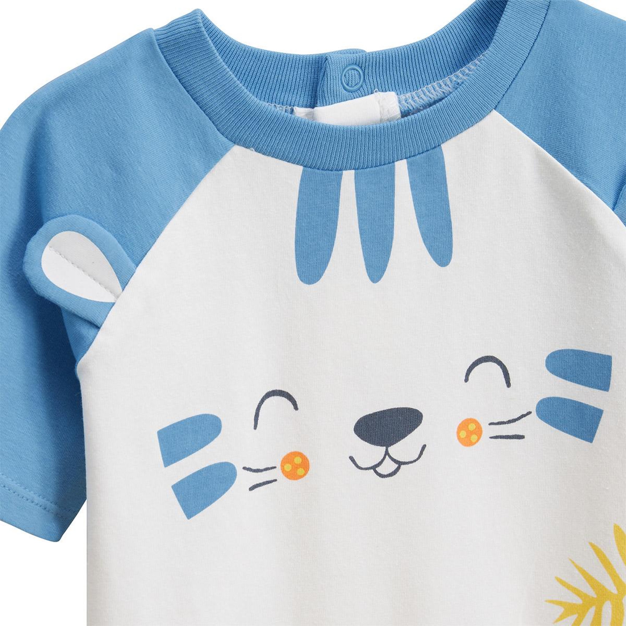 Voir la diapositive 2 : Petit Béguin Pyjama enfant manches courtes Biscarosse