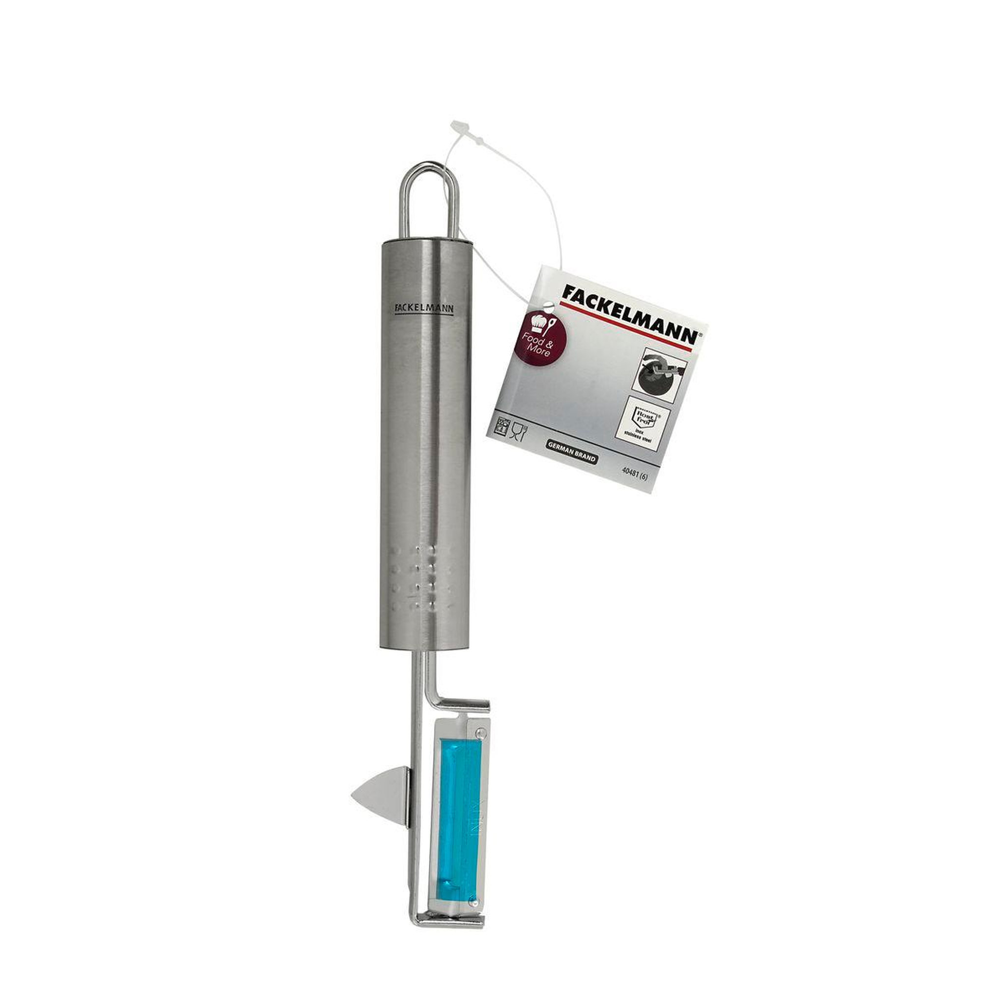 Voir la diapositive 5 : Fackelmann Eplucheur à légumes inox 19 cm fackelmann ovale