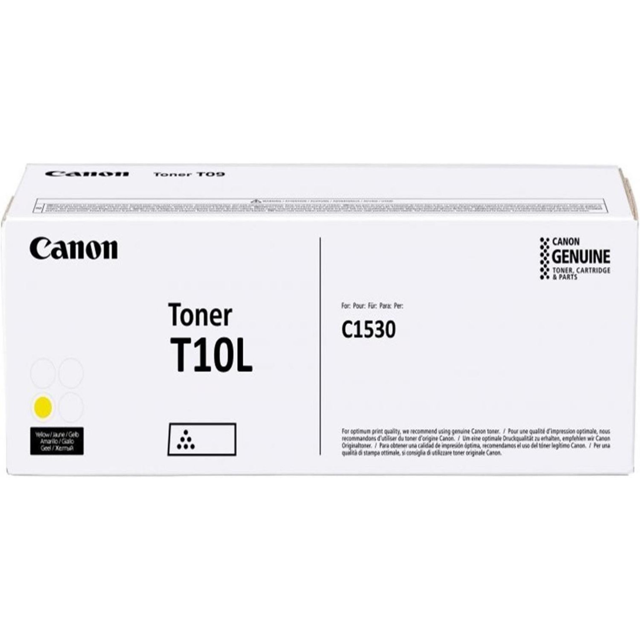 Voir la diapositive 2 : Canon Canon T10L Cartouche de toner 1 pièce(s) Original Jaune
