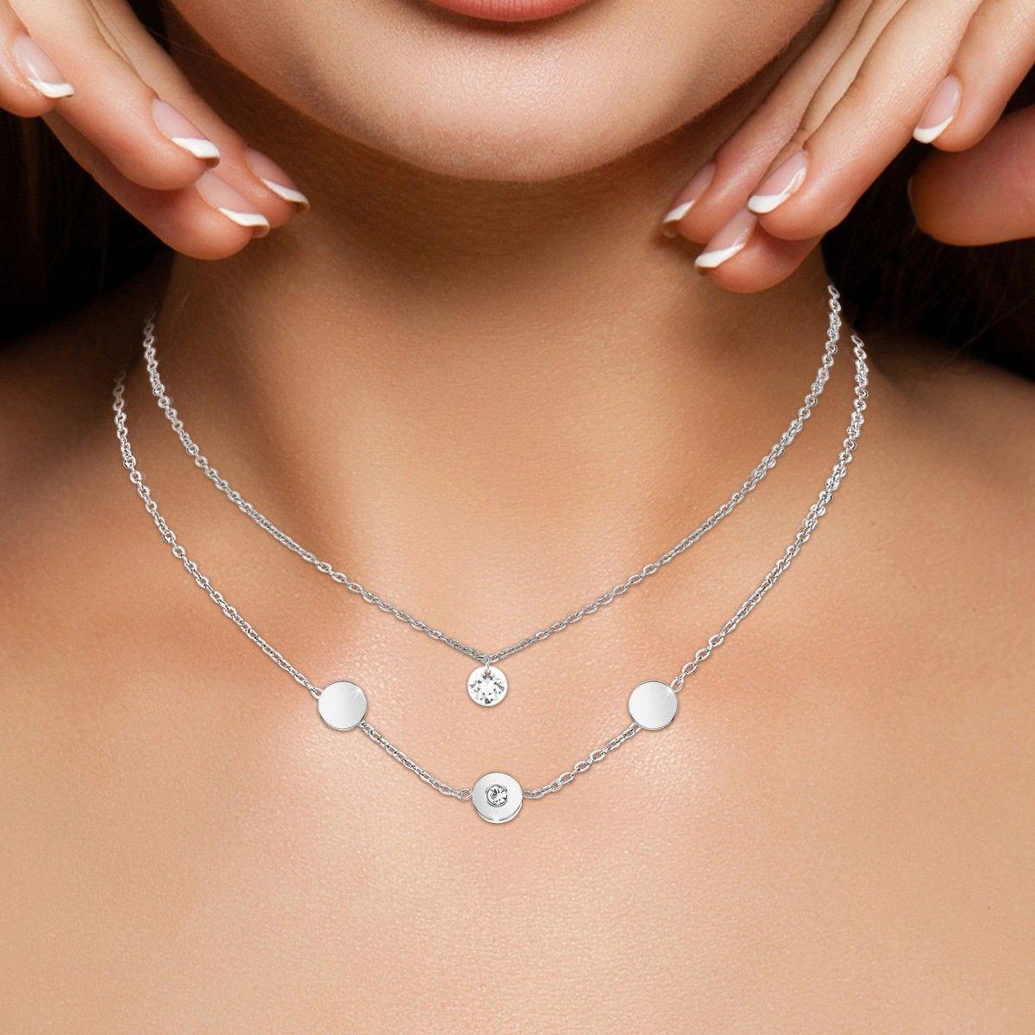 Voir la diapositive 2 : SC BOHEME Lot de 2 colliers par SC Bohème