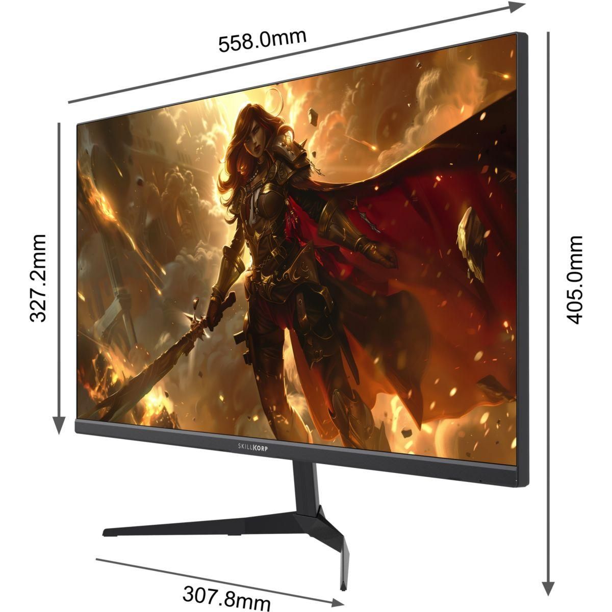 SKILLKORP Ecran PC Gamer SKP M24 Plat 24'' IPS