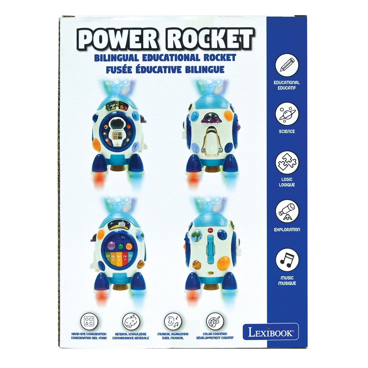 Lexibook Jupiter ma fusée interactive bilingue (FR/EN)