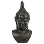  Statue Bouddha  Tête Souriante  113cm Noir