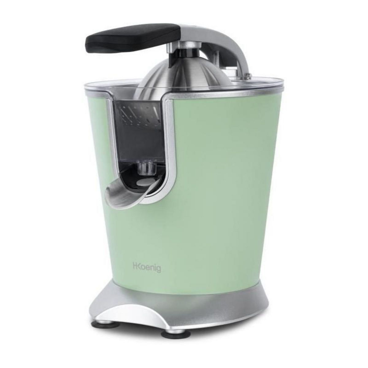 HKOENIG H.KoeNIG/AGR88 - Presse agrumes - Puissance : 160W - Silencieux - Systeme anti-gouttes - Corps en acier inoxydable - Sans BPA