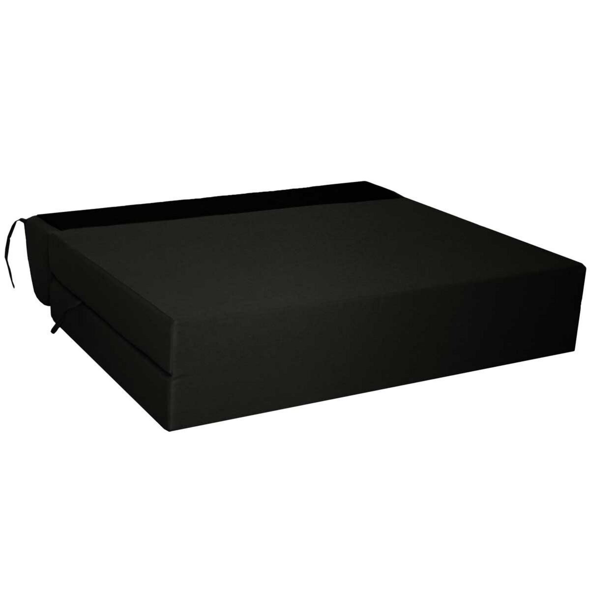 Chauffeuse convertible 2 places en tissu uni CHAPI