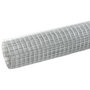 Voir la diapositive 2 : VIDAXL Grillage pour voliere acier galvanise 25x0,5 m argente