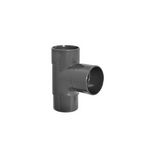 GIRPI Culotte 87.3° à coller pvc ardoise GIRPI, Dév.16 cm Diam.50 mm