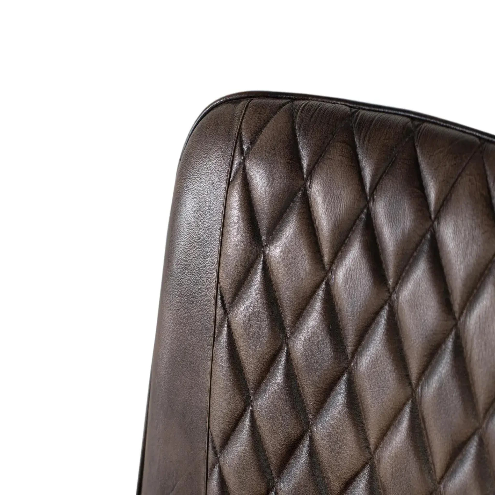 Voir la diapositive 3 : GINER Y COLOMER SL Chaise en cuir 53 cm style moderne classique