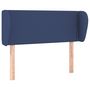 Voir la diapositive 2 : VIDAXL Tete de lit avec oreilles Bleu 103x23x78/88 cm Tissu