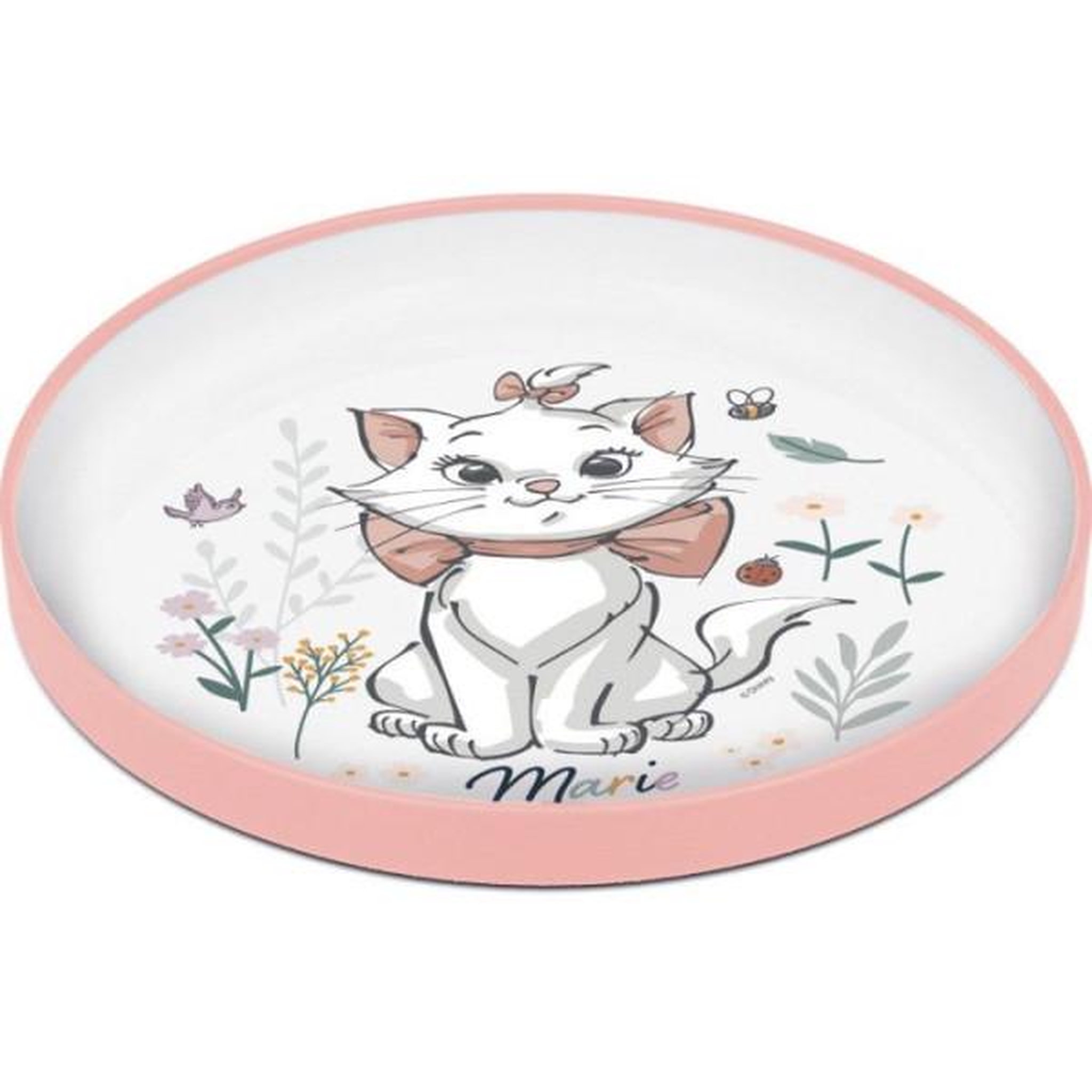 Voir la diapositive 2 : THERMOBABY Coffret repas thermobaby aristochat 3 pieces : assiette, bol et gobelet