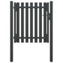 Voir la diapositive 1 : VIDAXL Portail de cloture de jardin Acier 1x1,25 m Anthracite