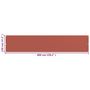 Voir la diapositive 5 : VIDAXL Ecran de balcon Terre cuite 120x600 cm PEHD