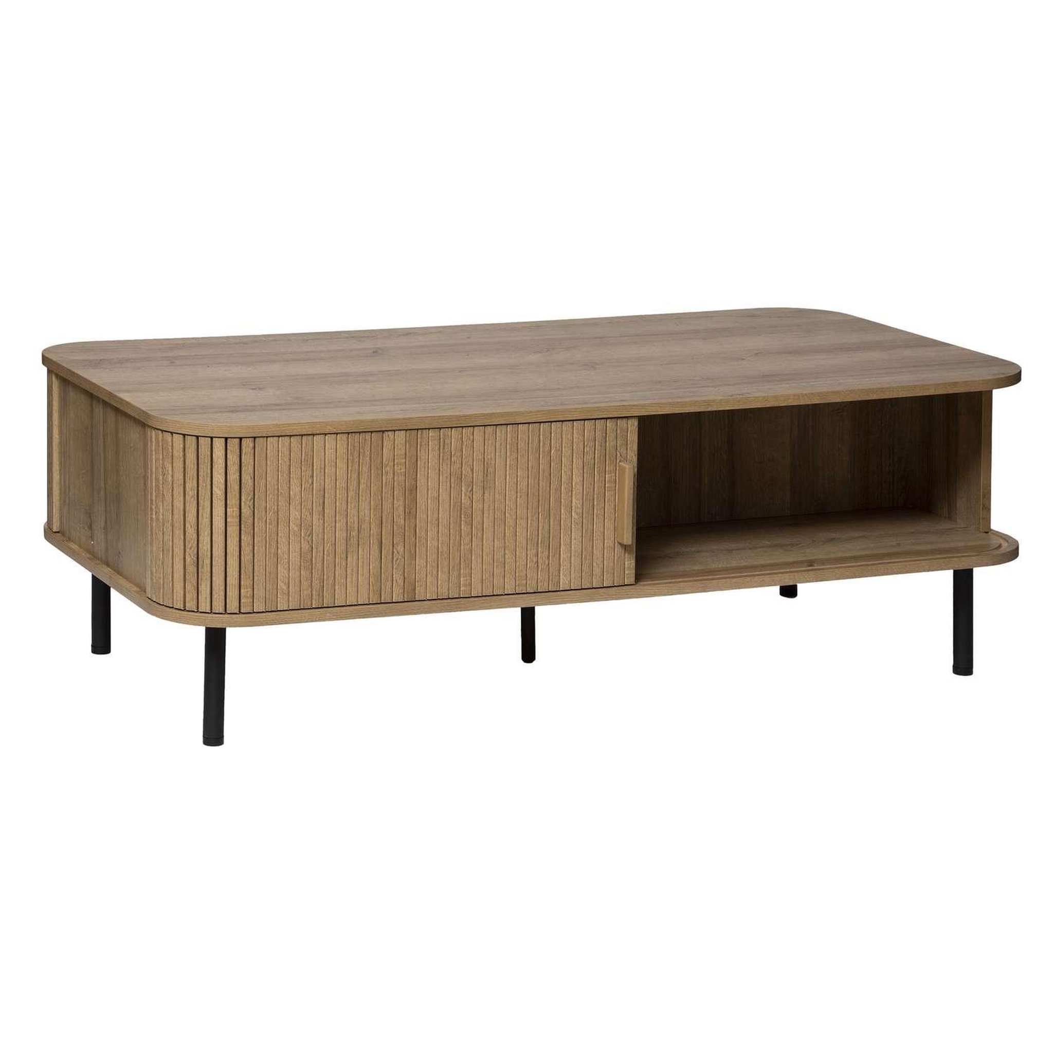 ATMOSPHERA Table basse 2 portes en bois colva - marron