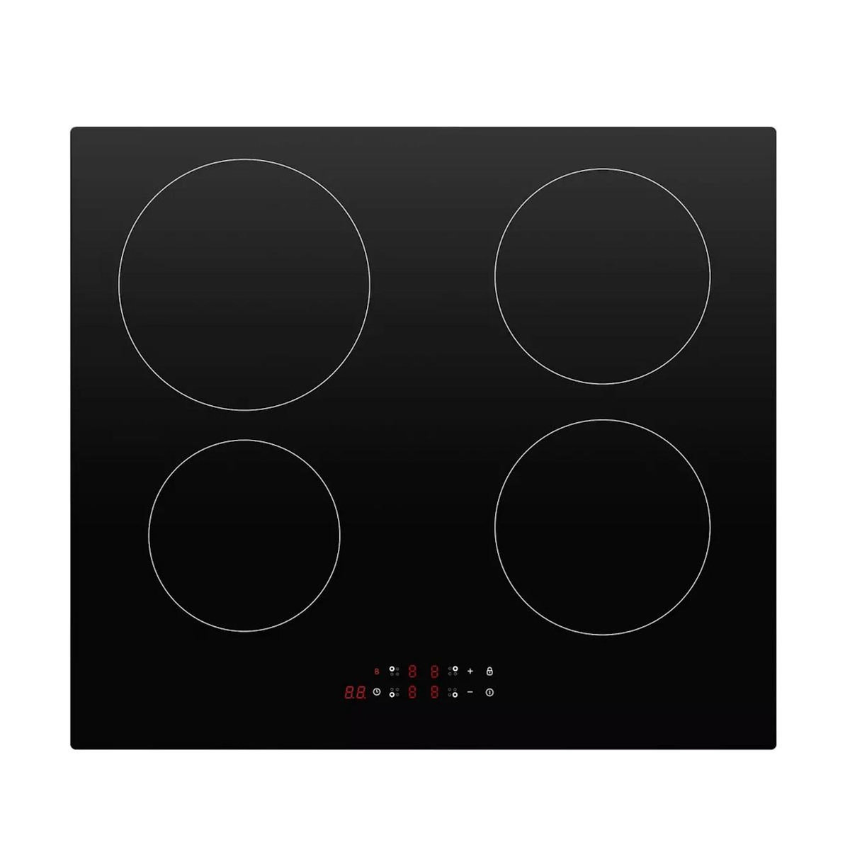 PURELECT Plaque de cuisson induction 59cm 4 feux 7200w - HPBH09