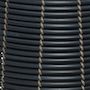Voir la diapositive 2 : JARDIDECO Lot de 3 cache-pots en polyrotin anthracite rond - Jardideco