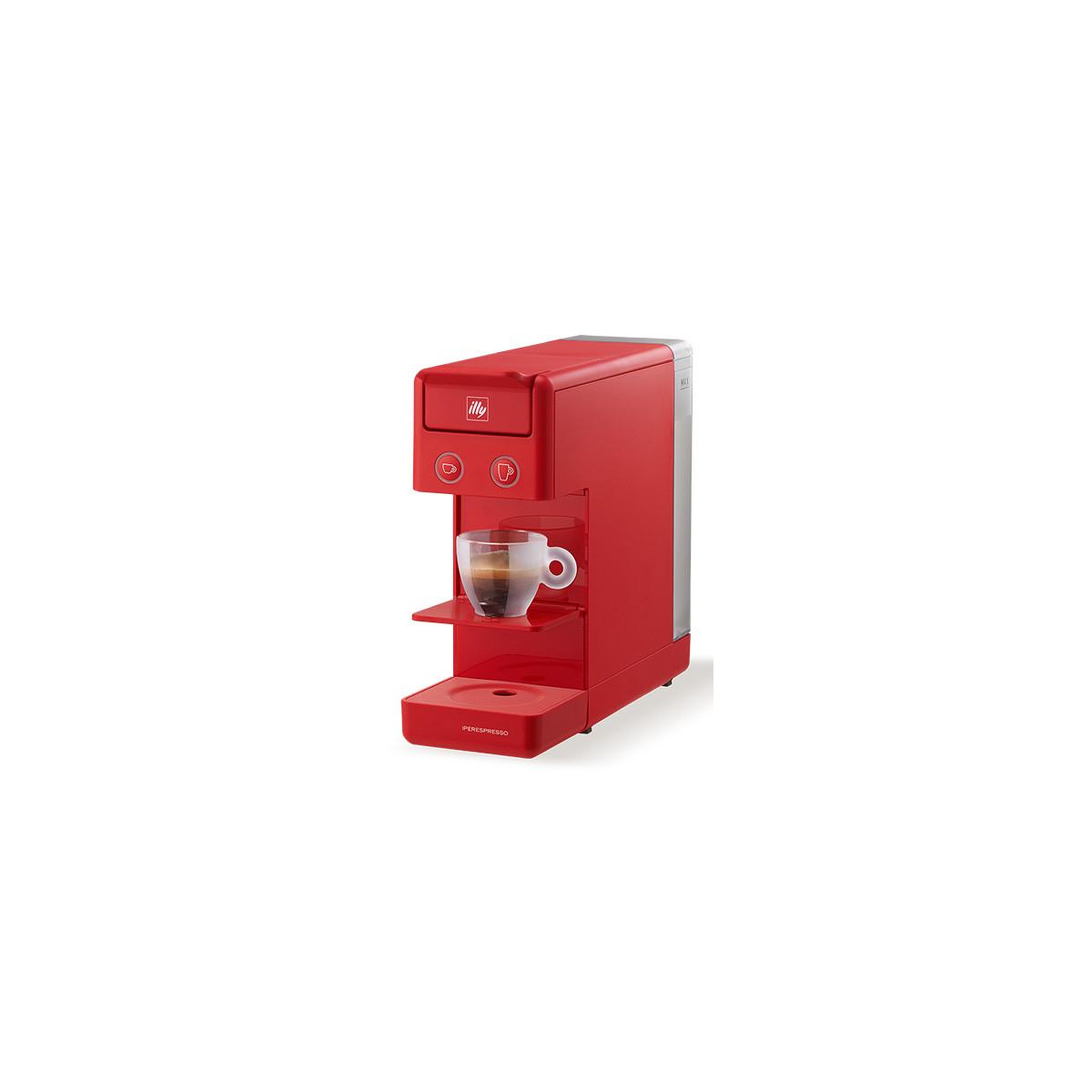 Voir la diapositive 3 : Illy Cafetière à dosette Y3.3 Rouge Expresso & Coffee