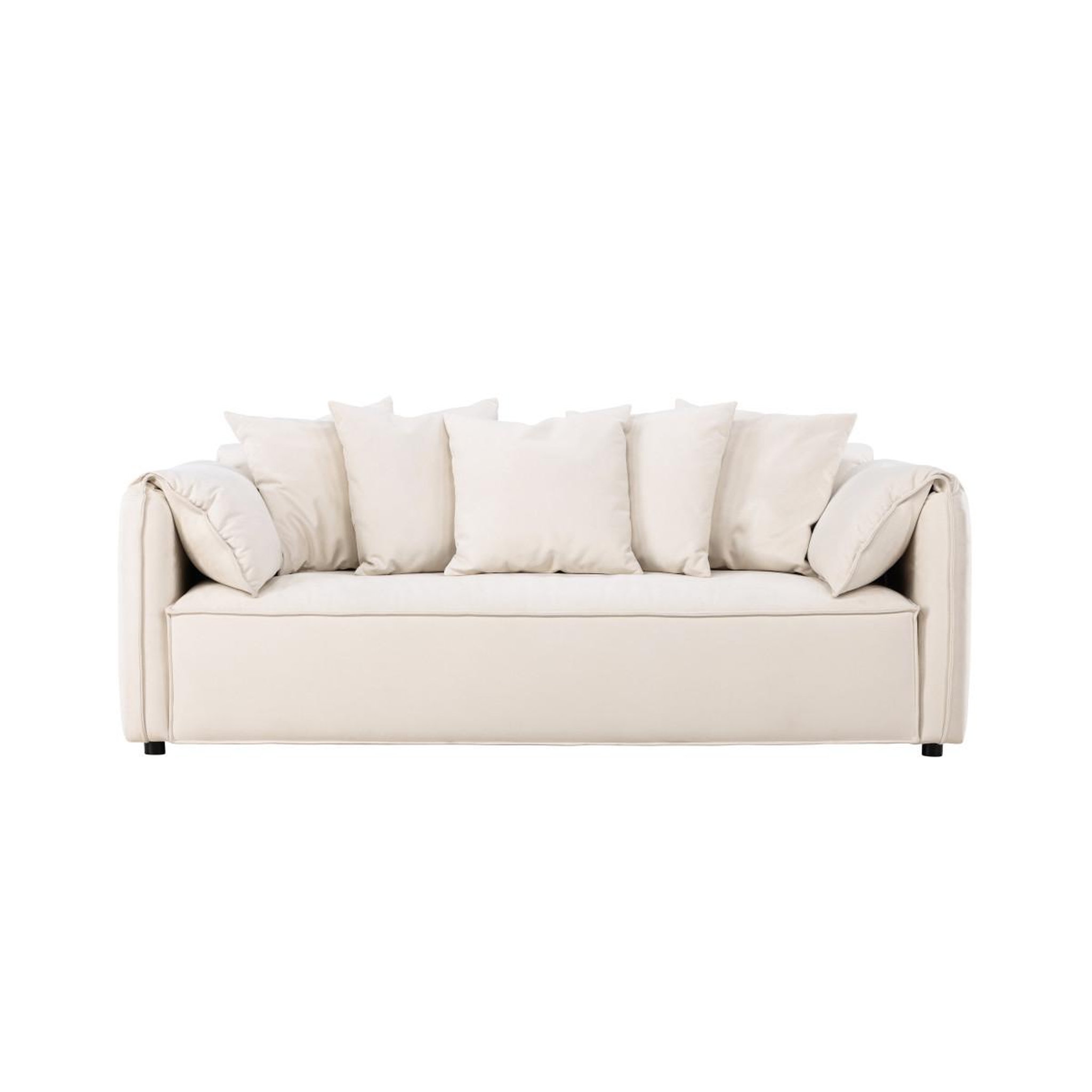 Voir la diapositive 2 : Paris Prix Canapé 3 places  torekov  202cm beige