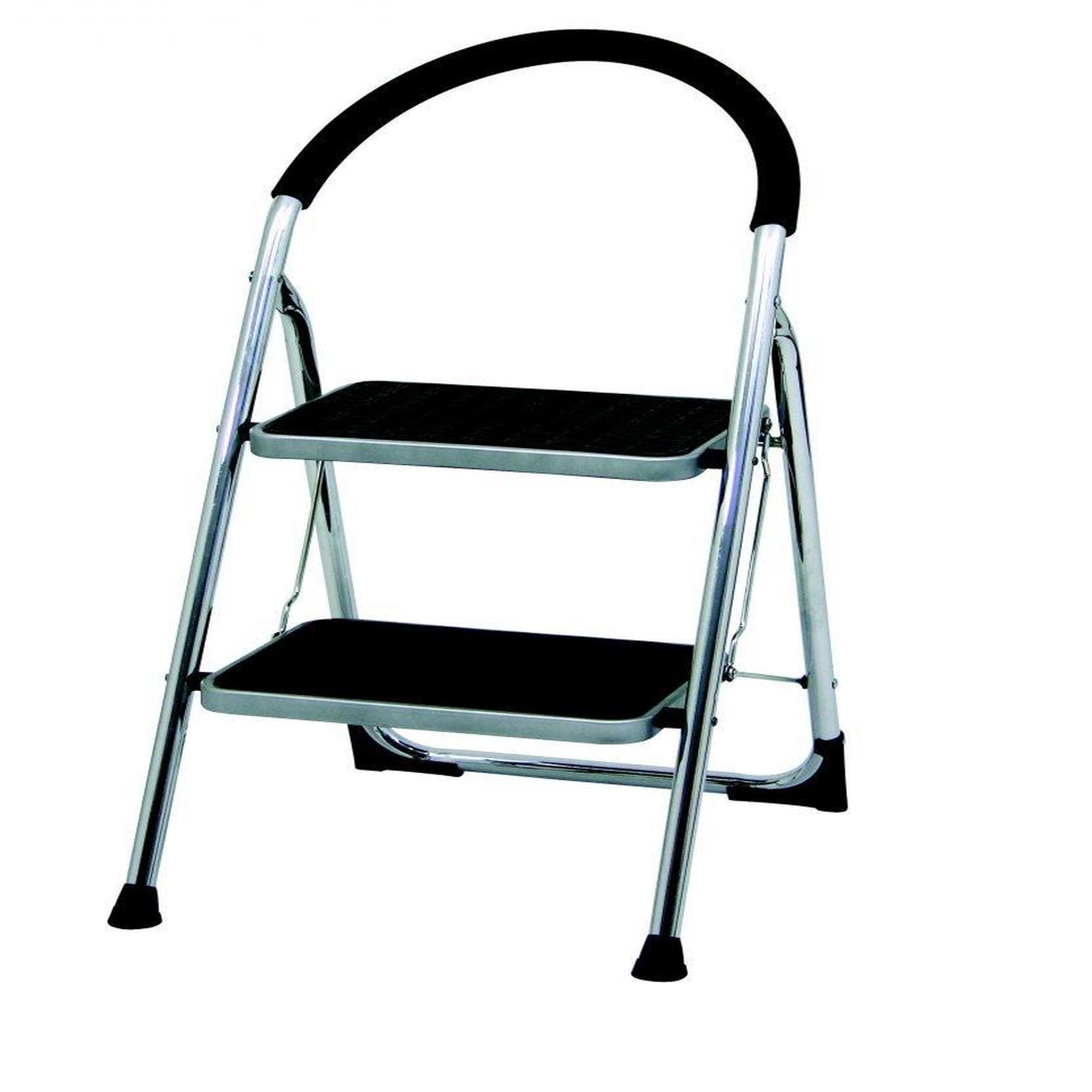 Centaure Marchepied double fonction CHROME 2 marches - hauteur de travail 2,50m