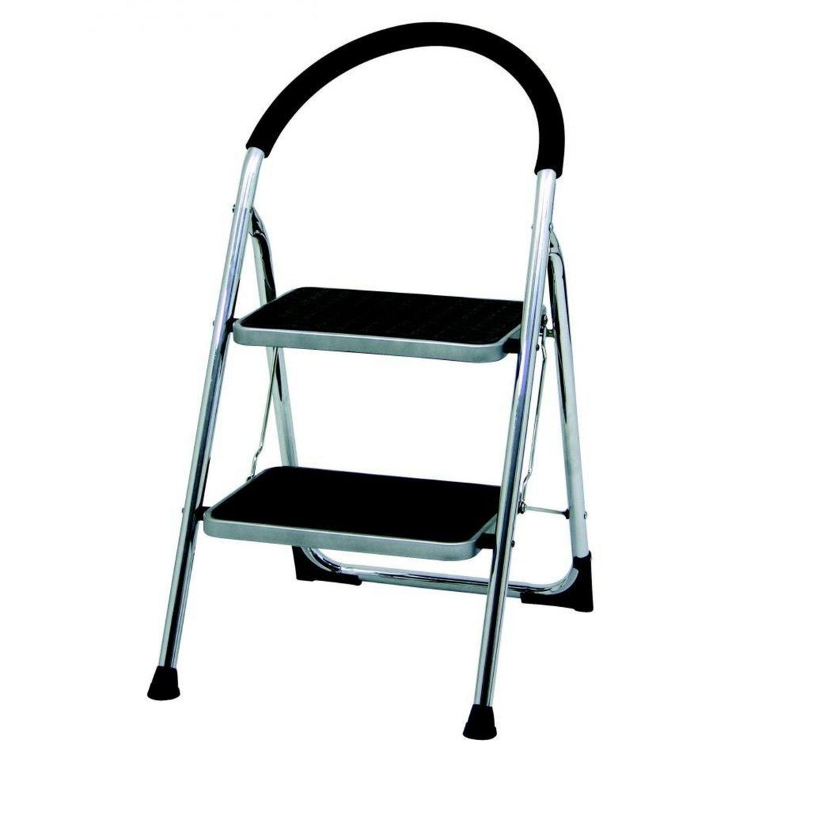 Centaure Marchepied double fonction CHROME 2 marches - hauteur de travail 2,50m