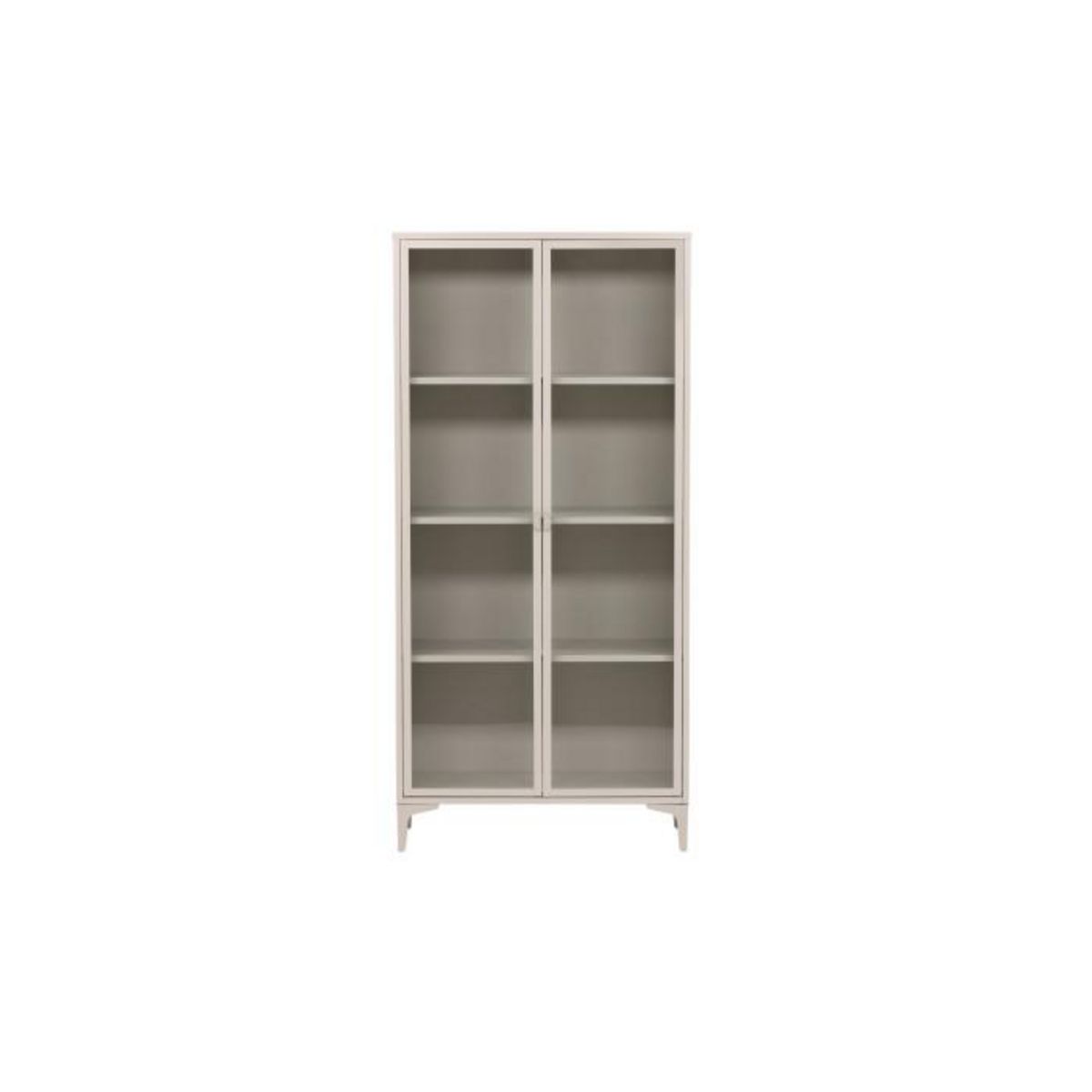 Paris Prix Vitrine Design 2 Portes  Piring  190cm Beige
