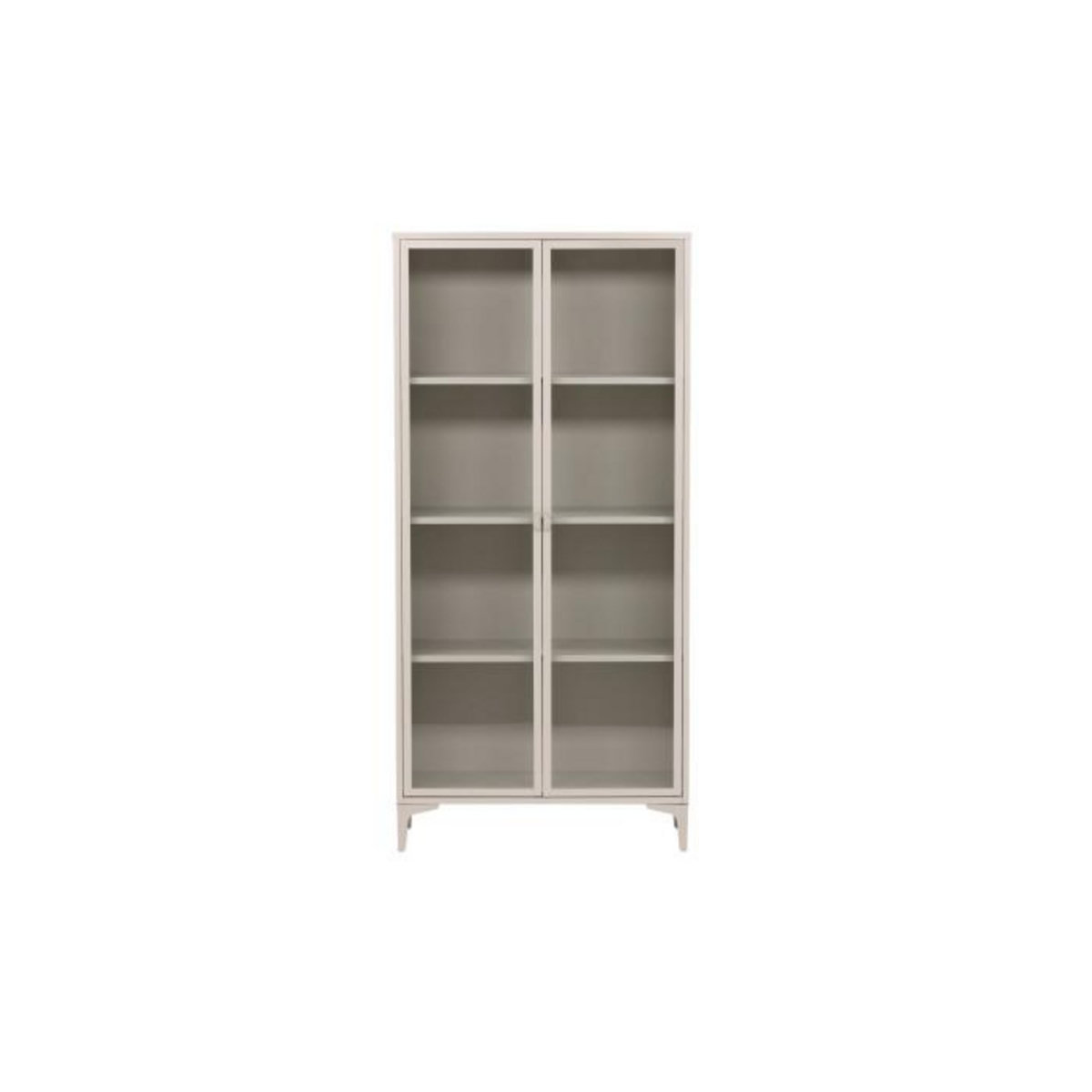 Paris Prix Vitrine Design 2 Portes  Piring  190cm Beige