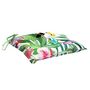 Voir la diapositive 5 : VIDAXL Coussins de chaise lot de 2 multicolore 50x50x7 cm tissu oxford