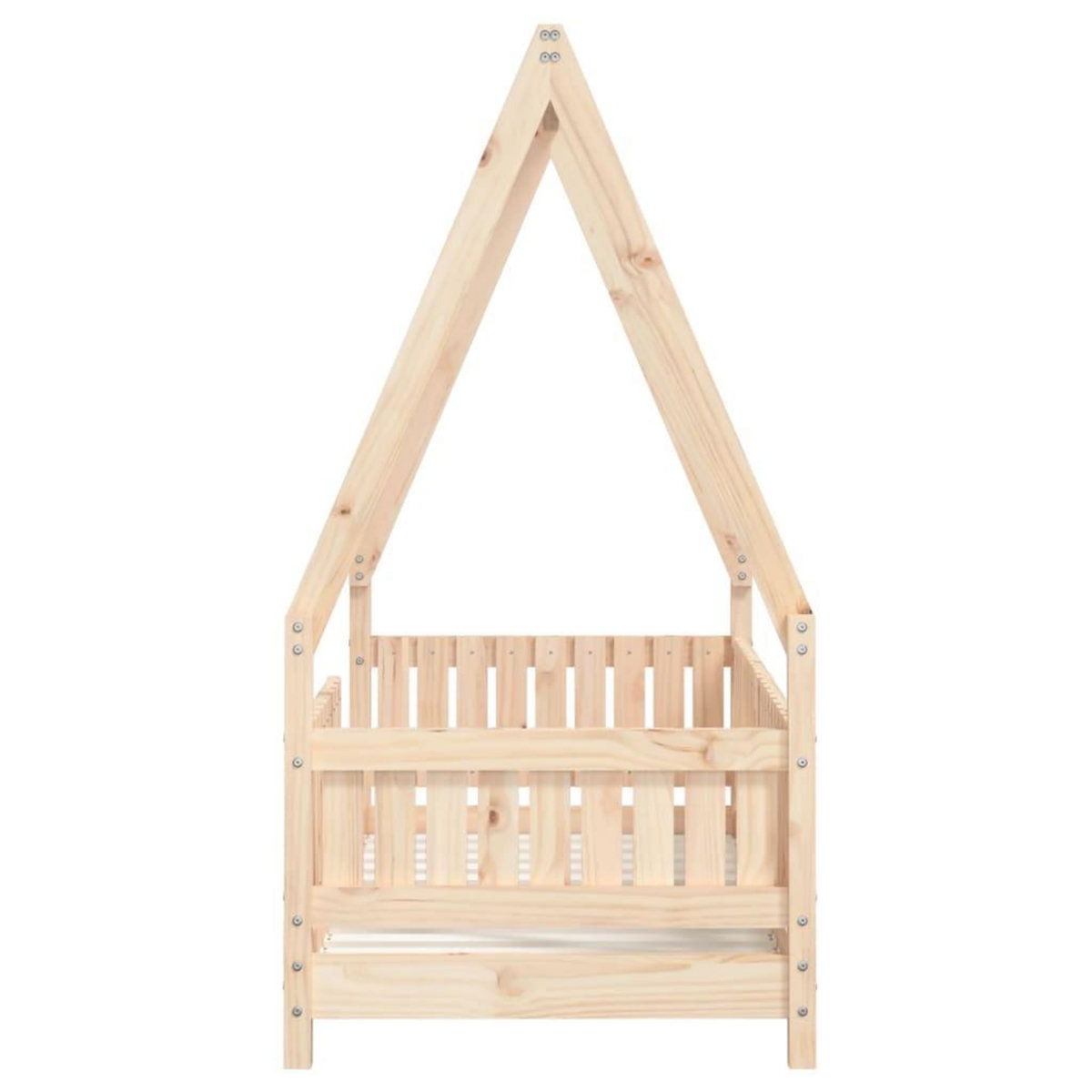 VIDAXL Cadre de lit pour enfant 70x140 cm bois de pin massif