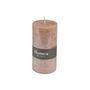 Voir la diapositive 2 : Paris Prix Bougie Pilier Déco  Rustique  10cm Taupe