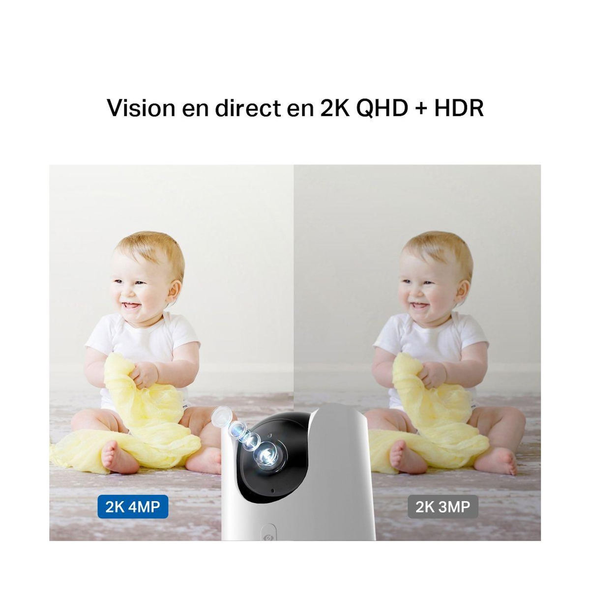 TP-LINK Caméra de surveillance Tapo C225 2K
