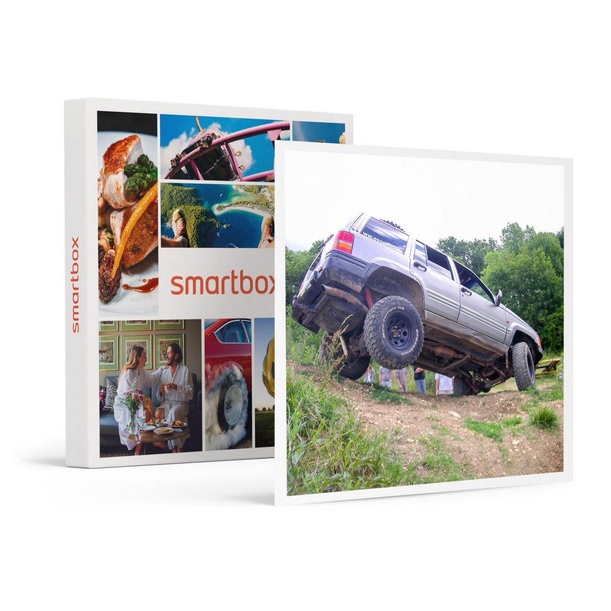 Smartbox Stage de pilotage en 4x4 de 3h15 autour du château de Reilly dans l'Oise - Coffret Cadeau Sport & Aventure