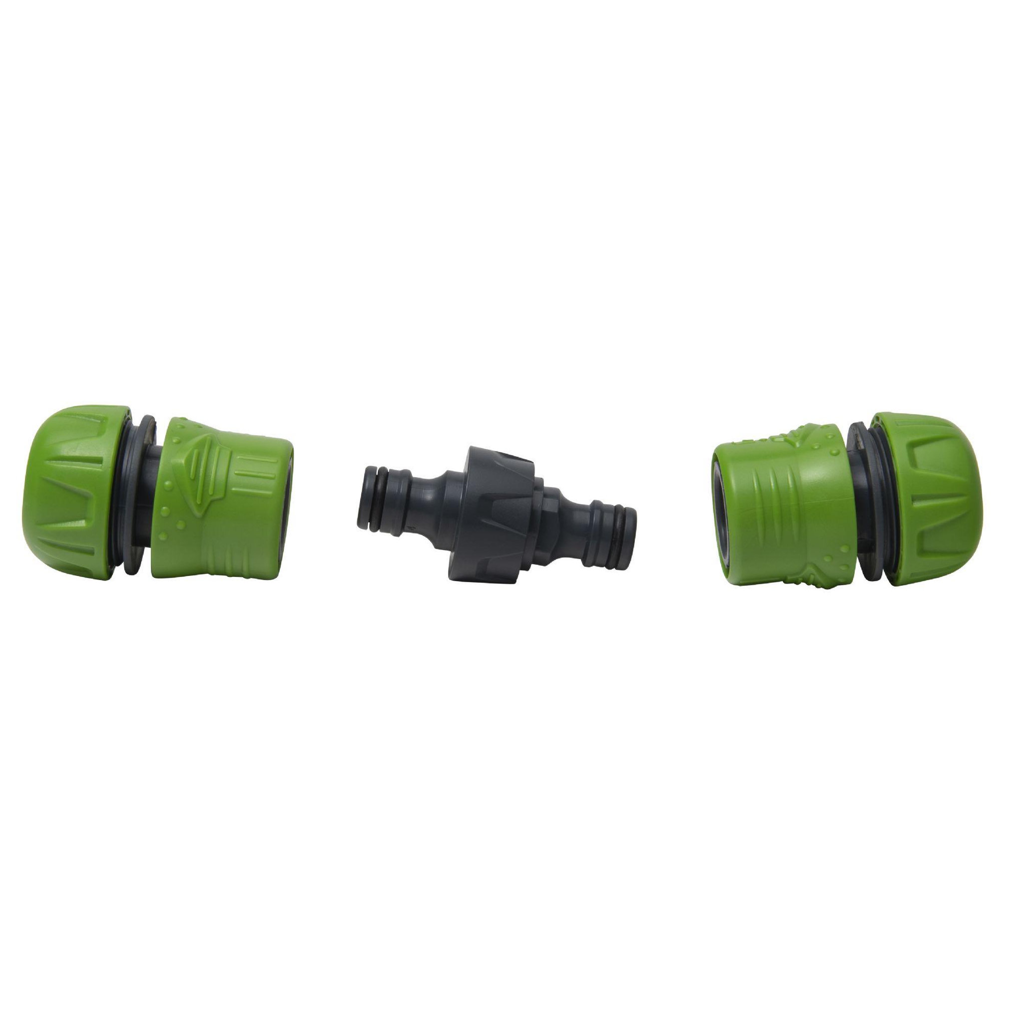 Voir la diapositive 2 : WERKAPRO Lot de 4 raccords automatiques  19mm  WERKA PRO