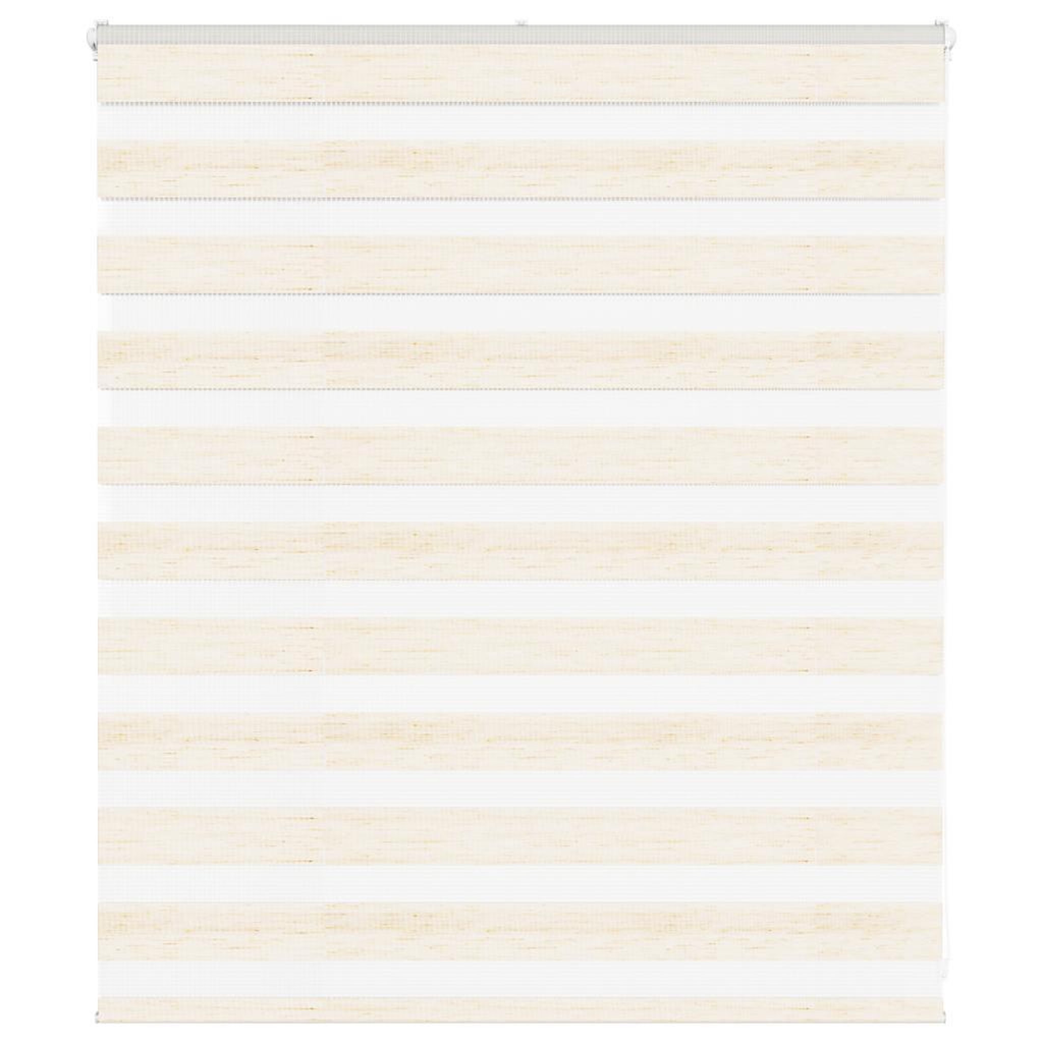 VIDAXL Store zebre beige marbre largeur du tissu 125,9 cm polyester