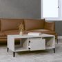 Voir la diapositive 3 : VIDAXL Table basse Gris beton 90x50x36,5 cm Bois d'ingenierie