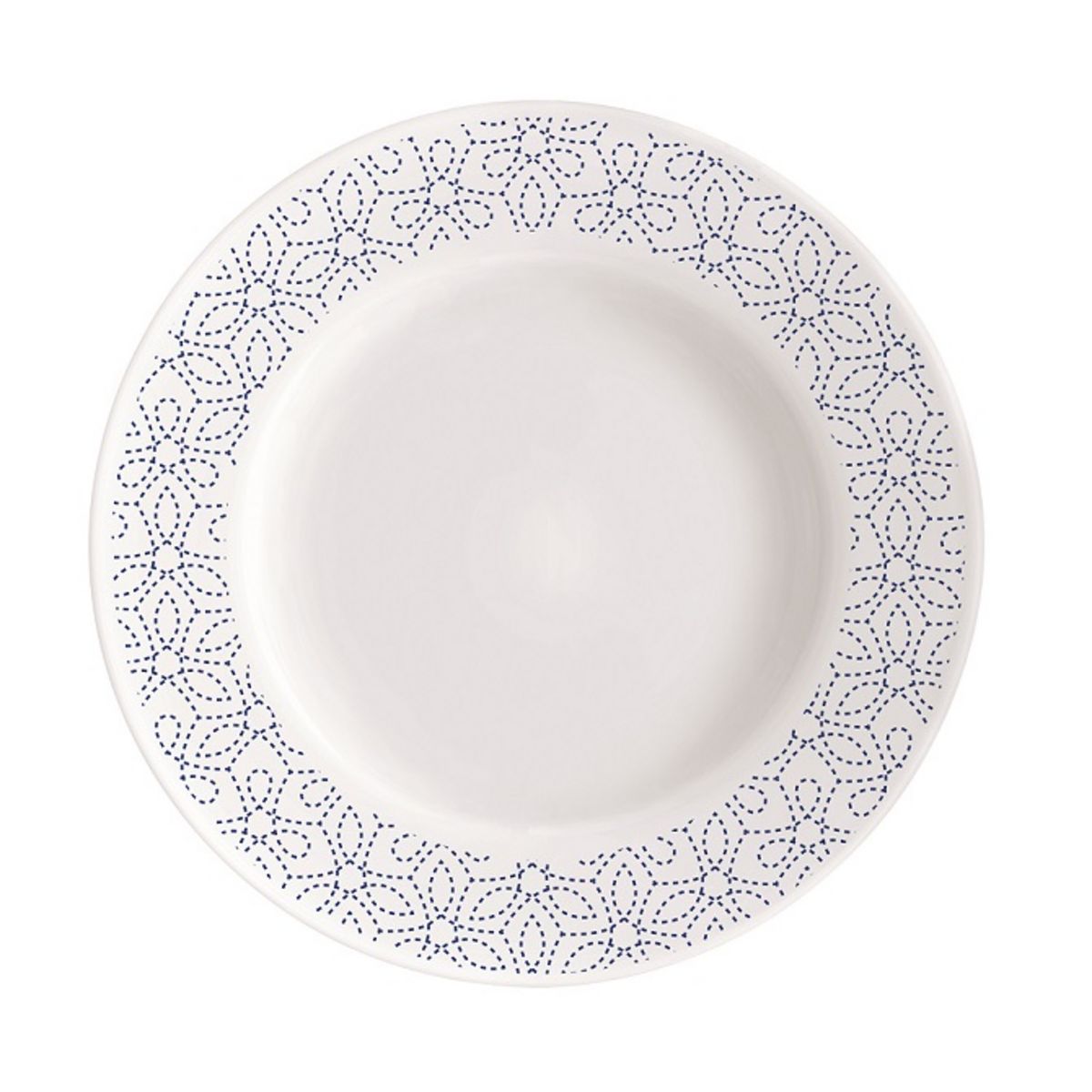 Service d'assiettes de 18 pièces Opale  Bormioli "RICAMO" 