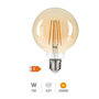Voir la diapositive 2 : Gsc Ampoule LED Vintage G80 7W 2500K