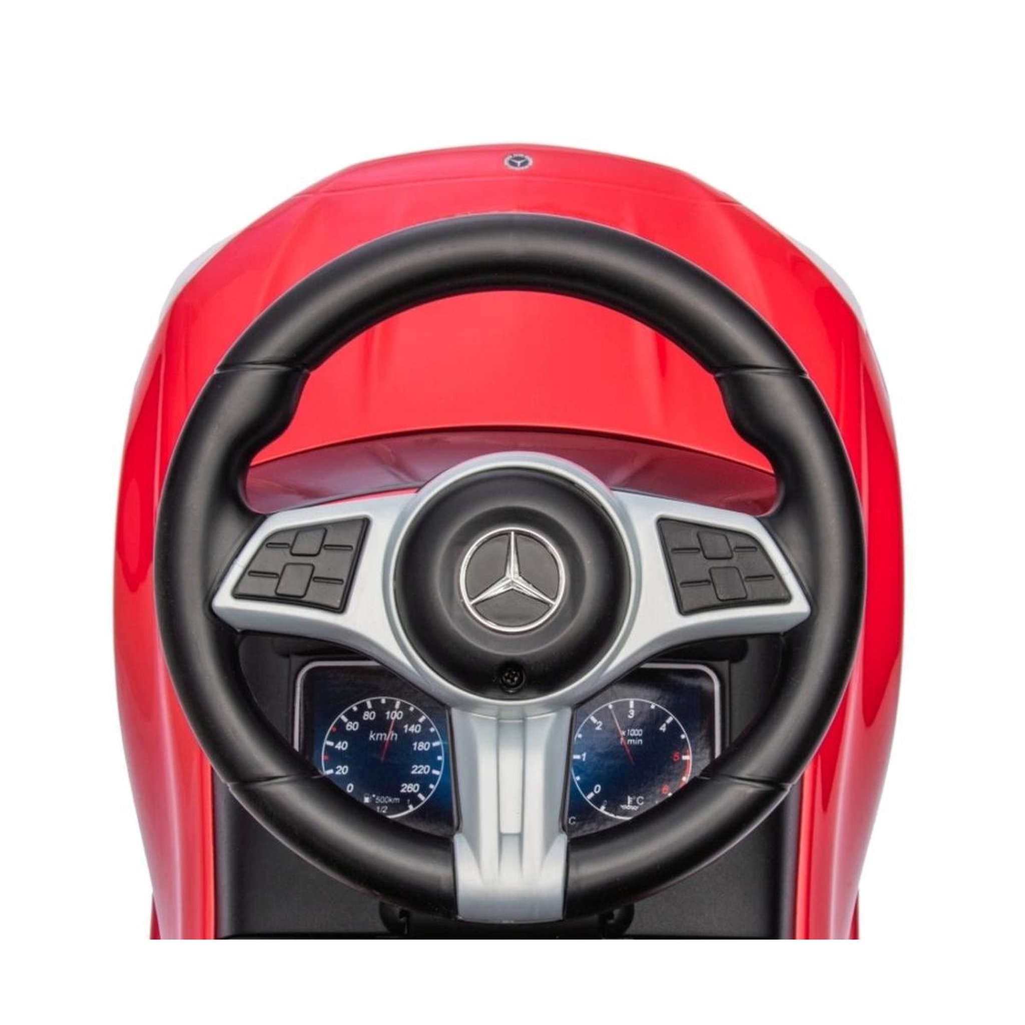 Voir la diapositive 3 : MILLY MALLY Porteur à poignée Mercedes C-Class Deluxe Rouge