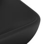 VIDAXL Lavabo de luxe rectangulaire Noir mat 71x38 cm Ceramique