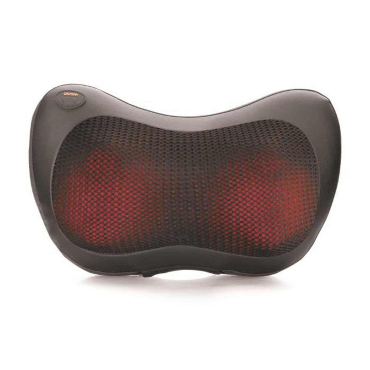 Paris Prix Coussin Massant Chaleur Led  Shiatsu  30cm Noir