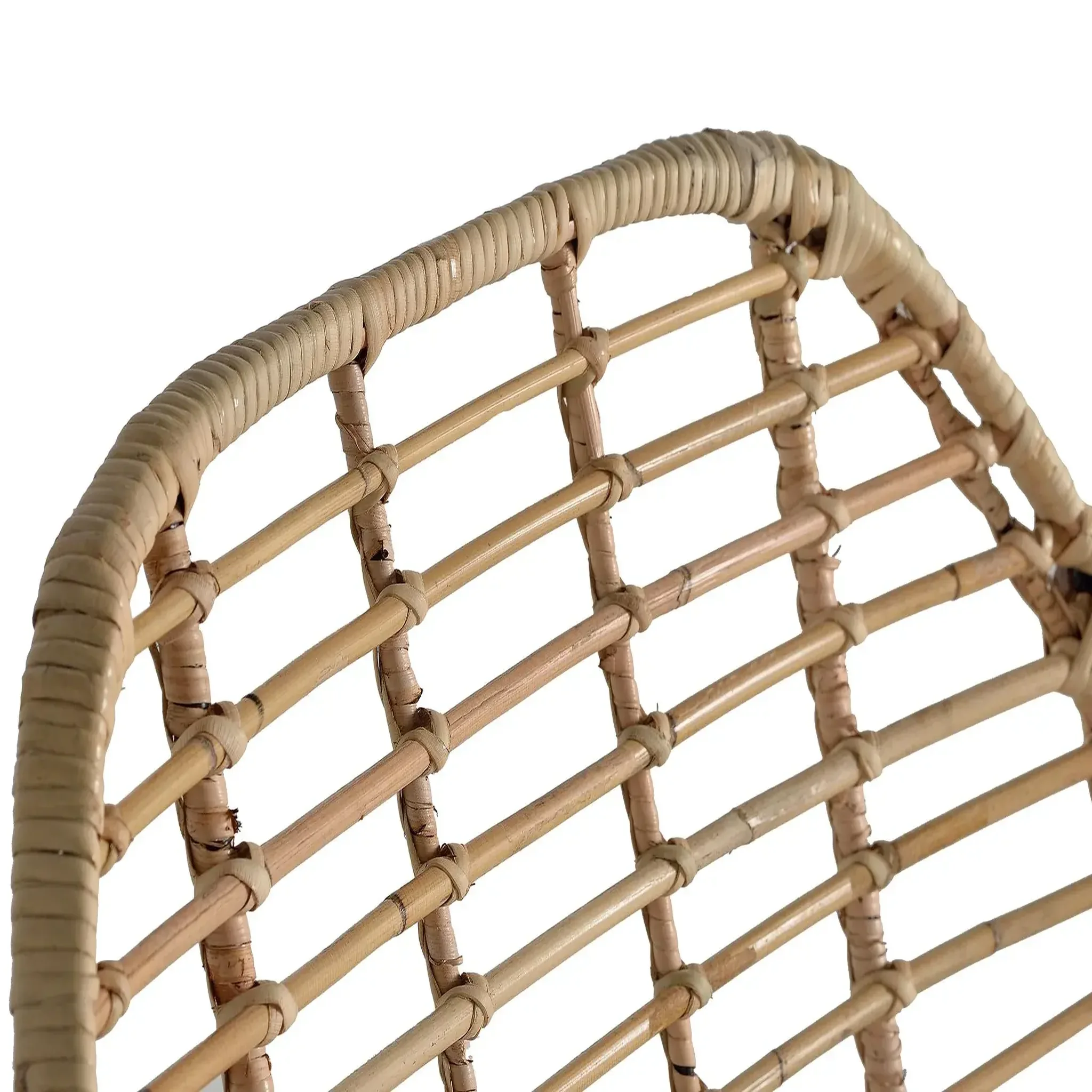 Voir la diapositive 4 : GINER Y COLOMER SL Lot de 2 chaises de rotin naturel 66 cm style méditerranéen