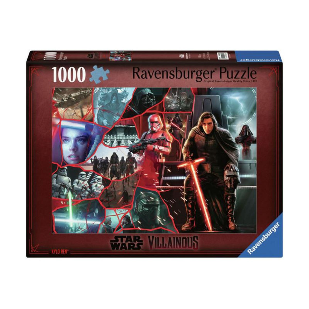 RAVENSBURGER Ravensburger - Jigsaw puzzle Star Wars Villainous Kylo Ren, 1000 pcs. 120002680