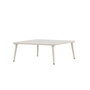 Voir la diapositive 5 : Paris Prix Table Basse de Jardin  Lina  90cm Beige