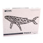 ECO WOOD ART Puzzle Mural En Bois - Baleine 89 Cm