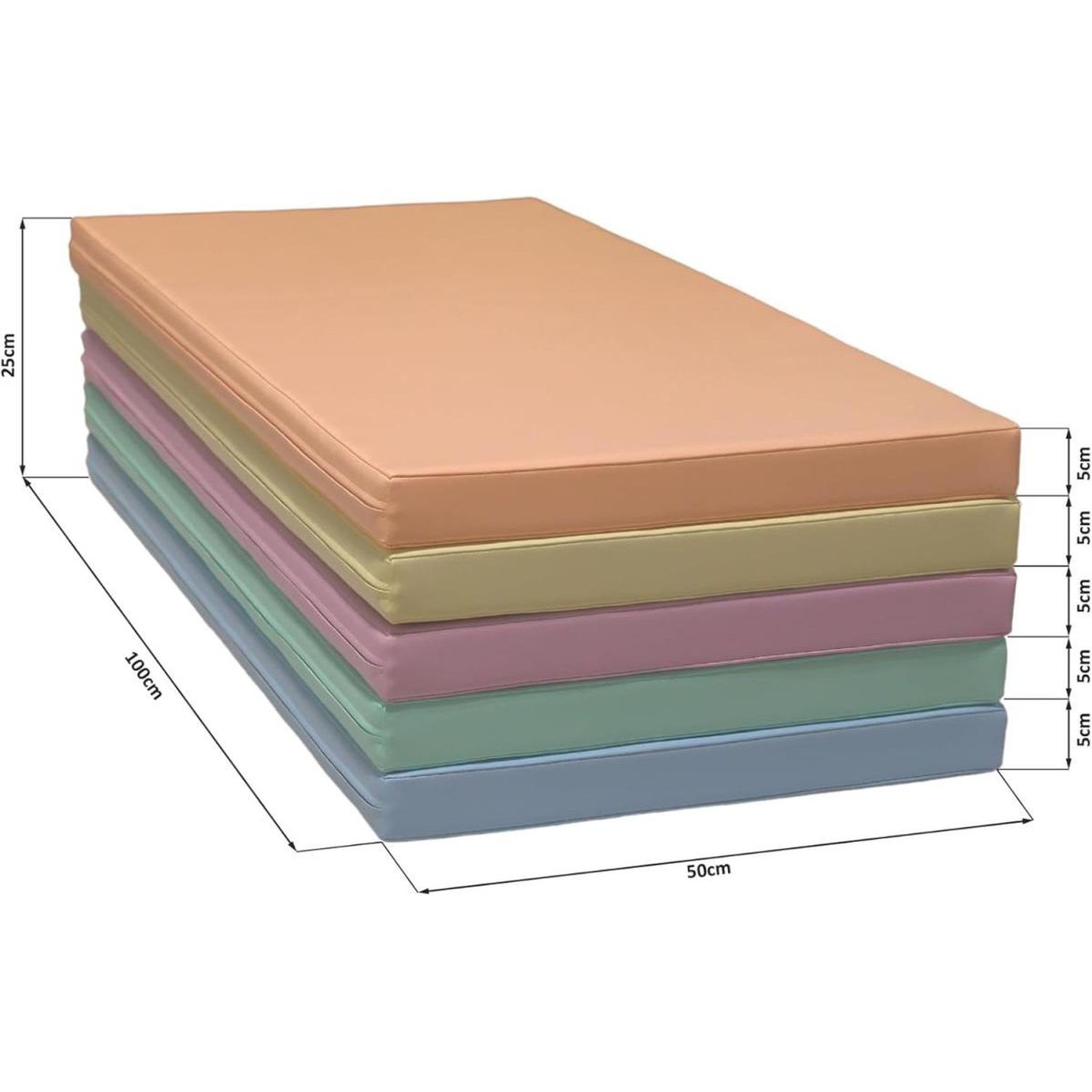 Voir la diapositive 2 : IGLU Ensemble matelas pastel clair