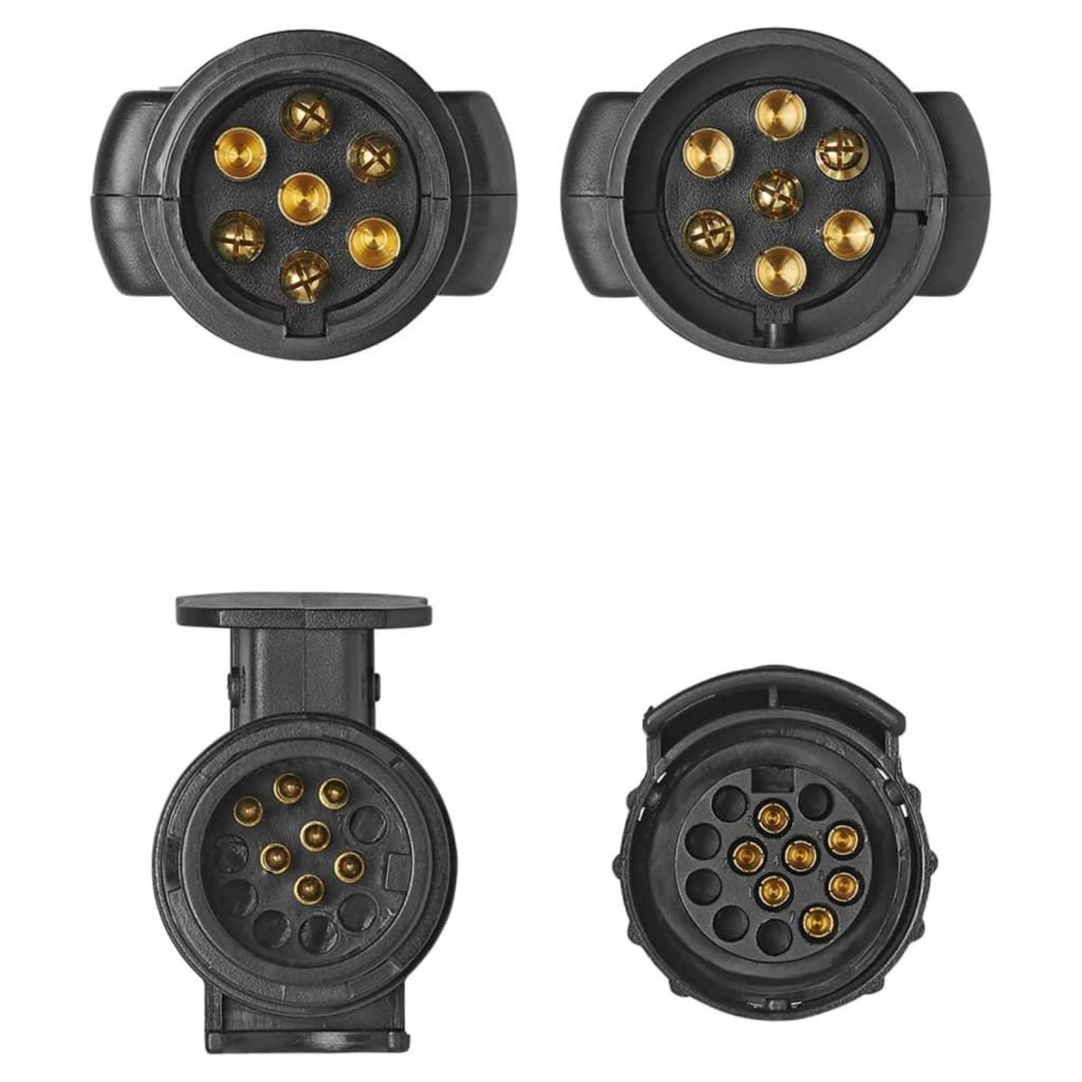 PROPLUS Fiche testeur 7-broches 12 V + 2 adaptateurs ProPlus 343524.